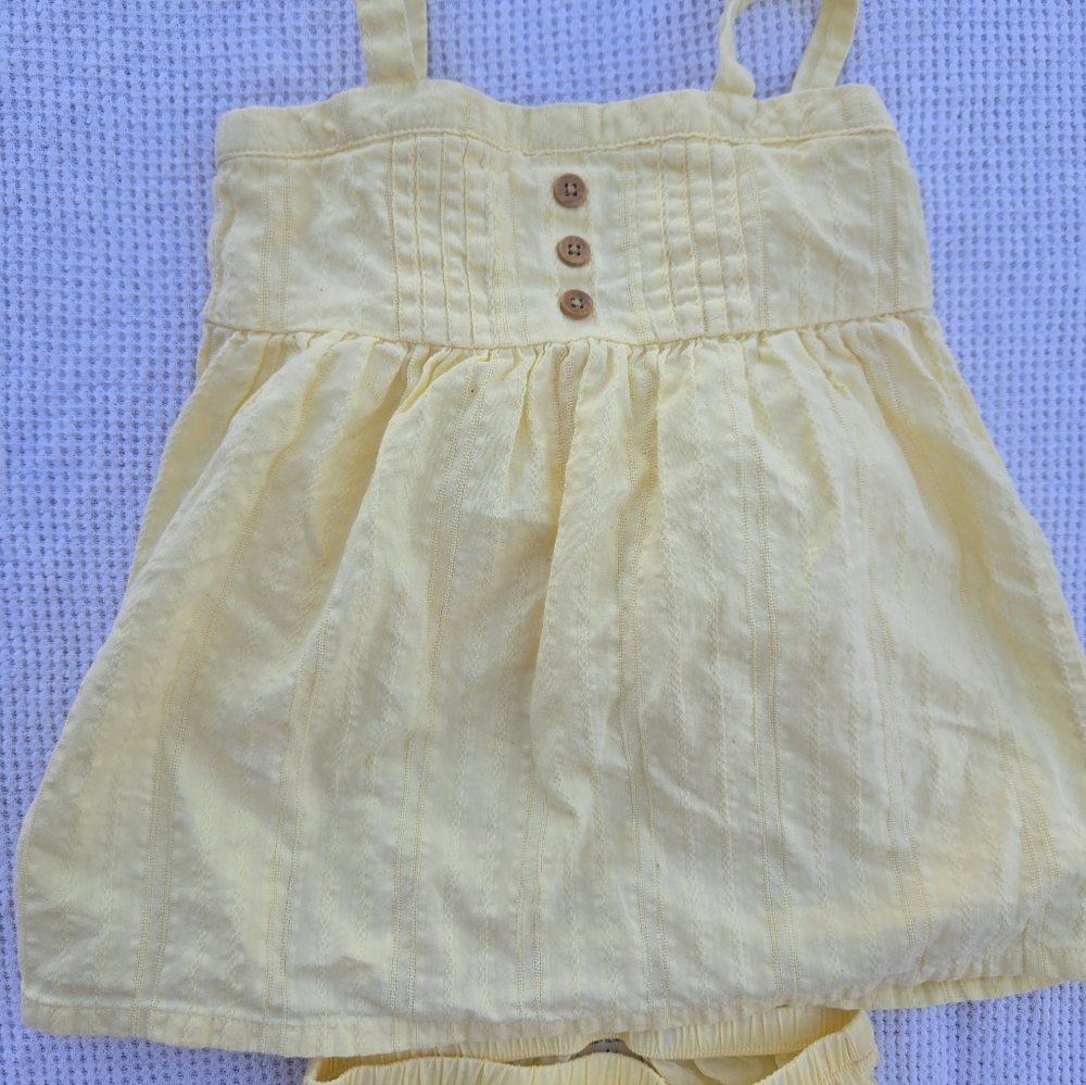 Yellow Baby Girl Sundress